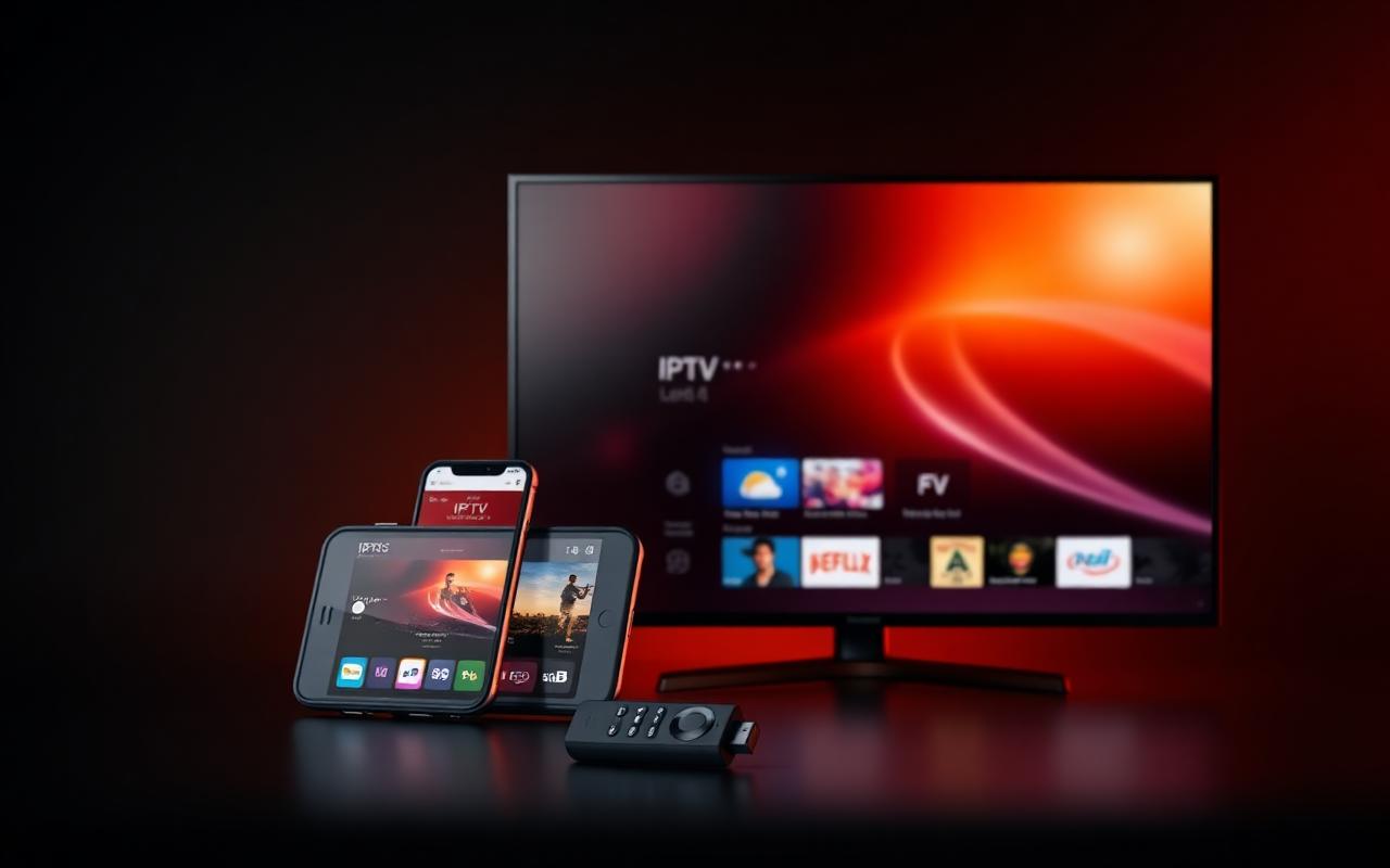 IPTV streaming on Amazon Firestick, Smart TV, smartphone and tablet