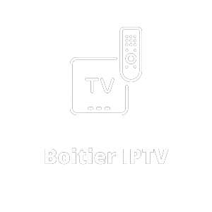 Boîtier IPTV set-top box with remote for streaming TV channels