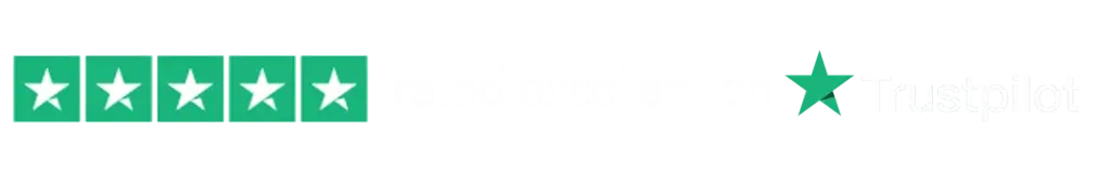 IPTV UK 5-star Trustpilot rating showing trusted customer reviews